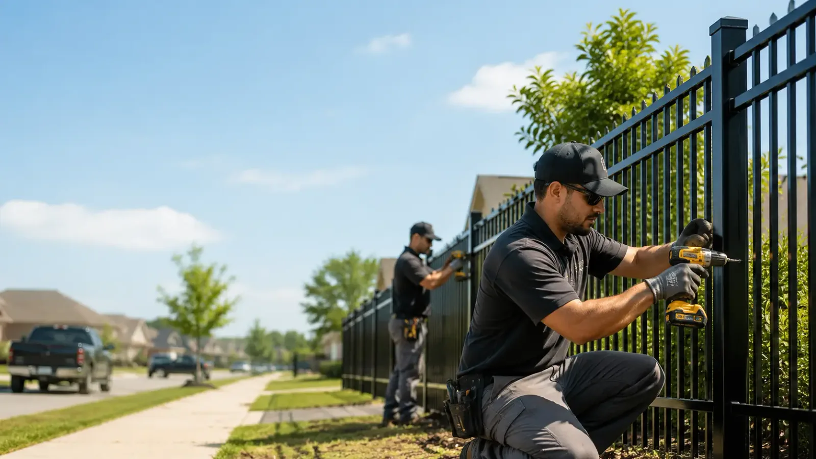Metal Fence Installation in Fall Creek, WI